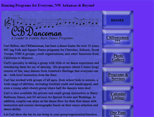 Tablet Screenshot of cbdanceman.com